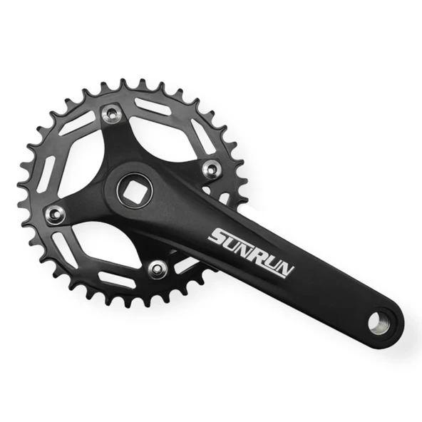 Sunrun Aynakol - 34T, 170 mm, Alüminyum, SUNRUN WING 211-069 - Resim 2