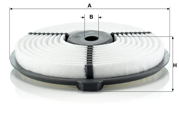C 2223 - Hava filtresi -  MANN FILTER - Resim 2