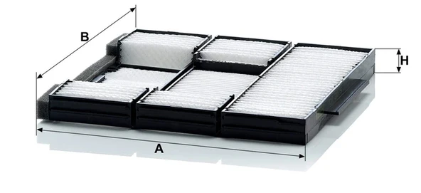 CU 2015 - Kabin hava filtresi -  MANN FILTER - 2