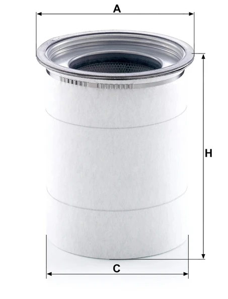 LE 12 015 - Basınçlı havayı yağdan arındırma -  MANN FILTER - Resim 2