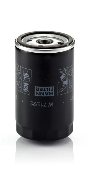 W 719/22 - Yağ filtresi -  MANN FILTER ürün görseli 1