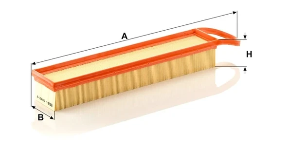 C 5082/2 - Hava filtresi -  MANN FILTER - Resim 2