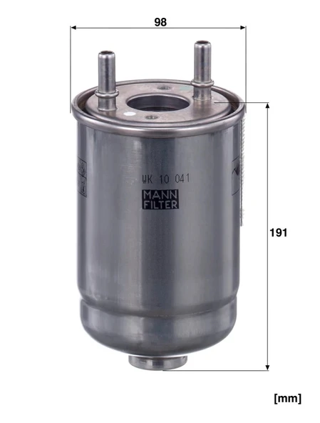 WK 10 041 z - Yakıt Filtresi -  MANN FILTER - Resim 2
