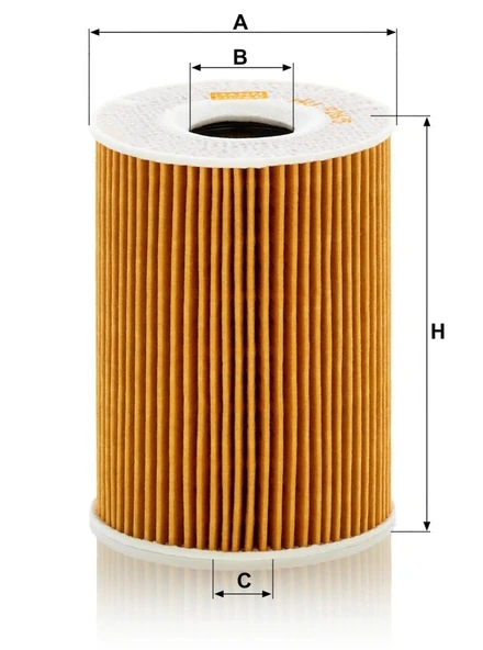 HU 926/5 z - Yağ filtresi -  MANN FILTER - Resim 2