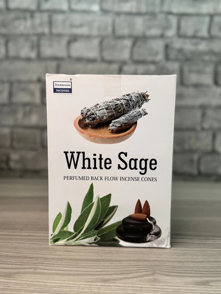 White Sage Geri Akış Tütsü ürün görseli