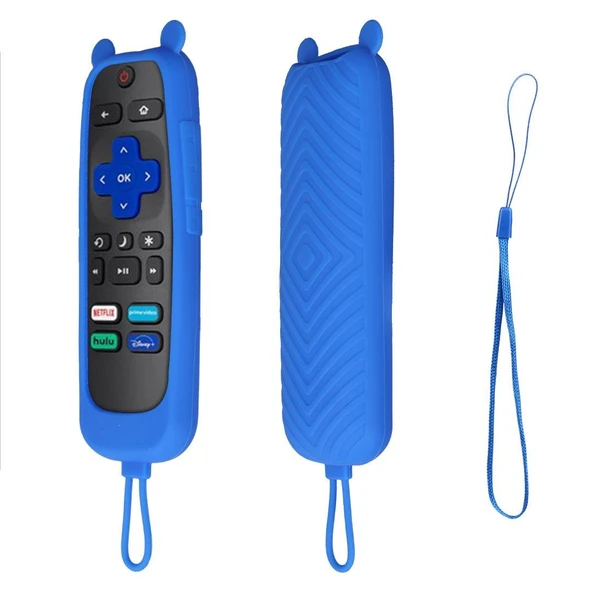 Weko WK-24704 Silikon Kumanda Koruma Kılıfı TCL Marka İçin Uydundur