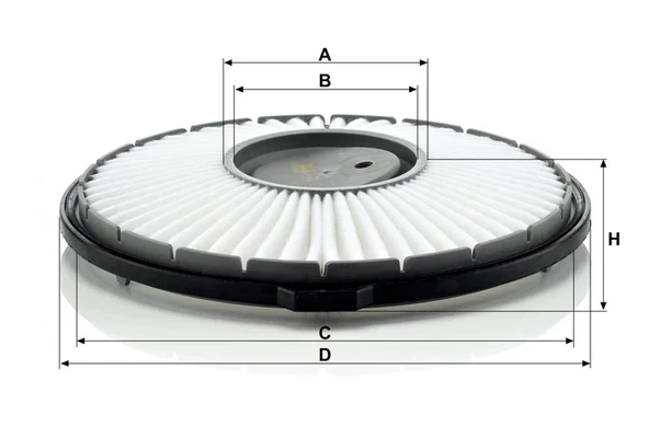 C 2226 - Hava filtresi -  MANN FILTER - Resim 2