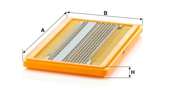 C 32 015 - Hava filtresi -  MANN FILTER - Resim 2