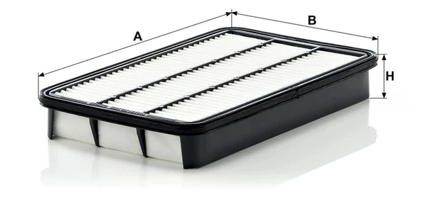 C 31 126 - Hava filtresi -  MANN FILTER - Resim 2