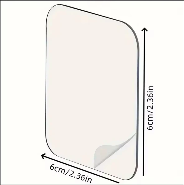 6 CM - 6 CM KALİTELİ ÇİFT TARAFLI BANT HALI TABLO RESİM YAPIŞTIRMA BANDI - 5
