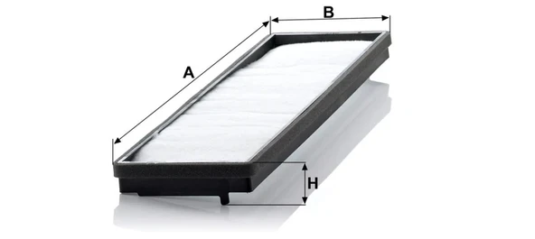 CU 5809 - Kabin hava filtresi -  MANN FILTER - 2