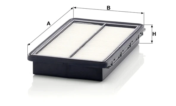 C 30 027 - Hava filtresi -  MANN FILTER - Resim 2