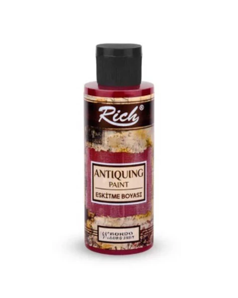 Rich Eskitme Boyası Bordo 120 cc