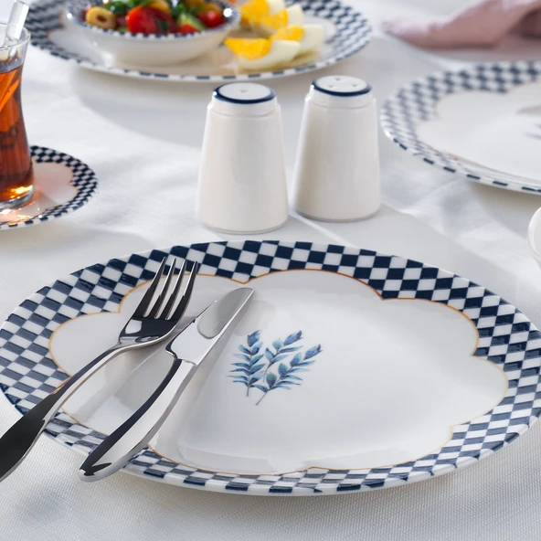 Schafer Suzzy Kahvaltı Takımı 32 Parça-Mavi - 3