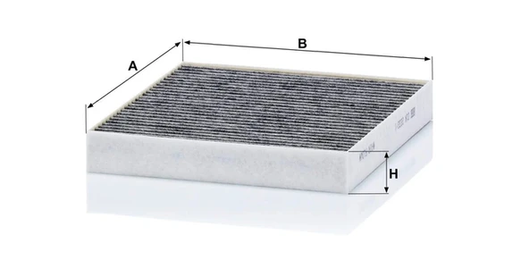 CUK 2232/1 - Kabin hava filtresi -  MANN FILTER - Resim 2