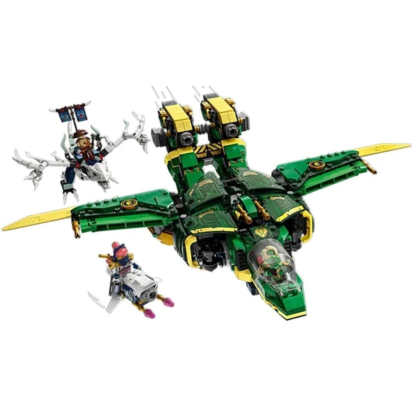 71845 Lego Ninjago Lloyd'un Jet Robotu 1112 parça +9 yaş - Resim 3