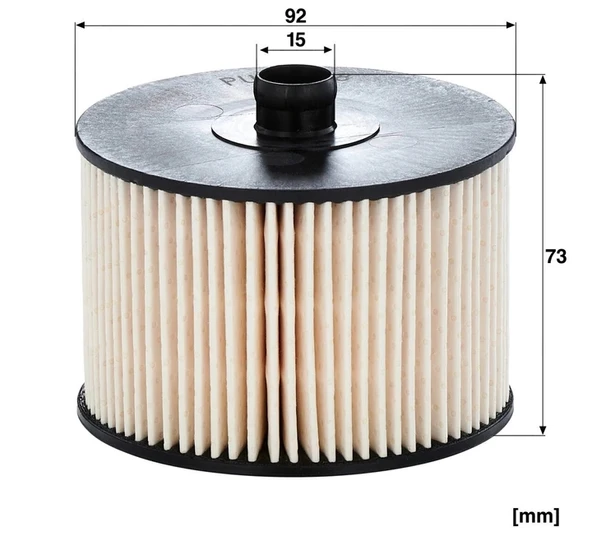 PU 1018 x - Yakıt Filtresi -  MANN FILTER - Resim 2