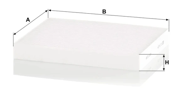 CU 24 024 - Kabin hava filtresi -  MANN FILTER - Resim 2