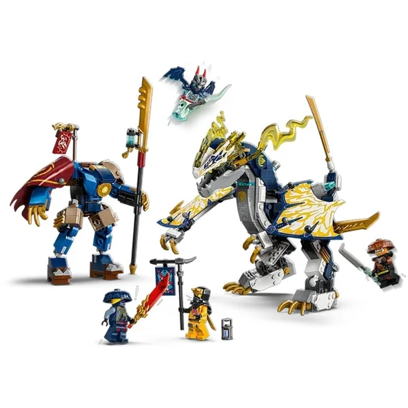 71843 Lego Ninjago Rogue'un Robot Ejderha Binicisi 584 parça +8 yaş - Resim 3
