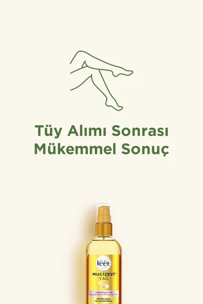 Veet Mucizevi Yağ Tüy Alımı Sonrası Nemlendirici 100 ml - Resim 6