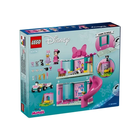 43274 Lego Disney Minnie'nin Evcil Hayvan Oteli 161 parça +4 yaş - 8