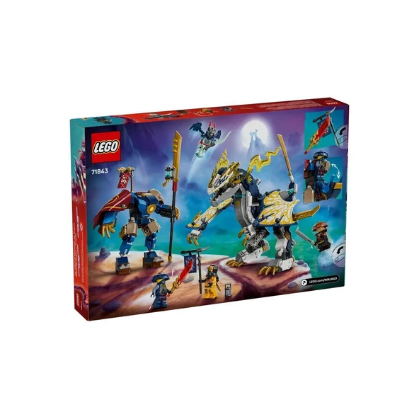 71843 Lego Ninjago Rogue'un Robot Ejderha Binicisi 584 parça +8 yaş - Resim 8