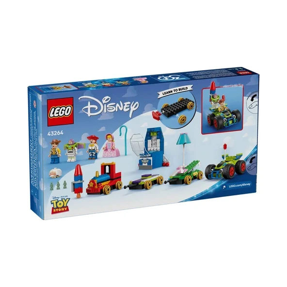 43264 Lego Disney Toy Story Kutlama Treni ve RC Araba 206 parça +4 yaş - 7