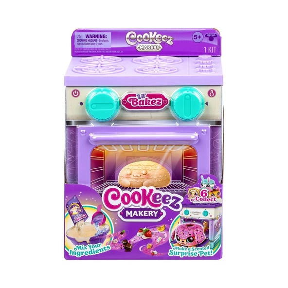 CKE06000 CCookeez Makery Lil Bakez Fırını ve Sürpriz Kokulu Çörek - 6