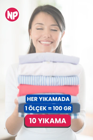 ÇAMAŞIR MAKİNESİ TOZ DETERJANI 1 KG - 3