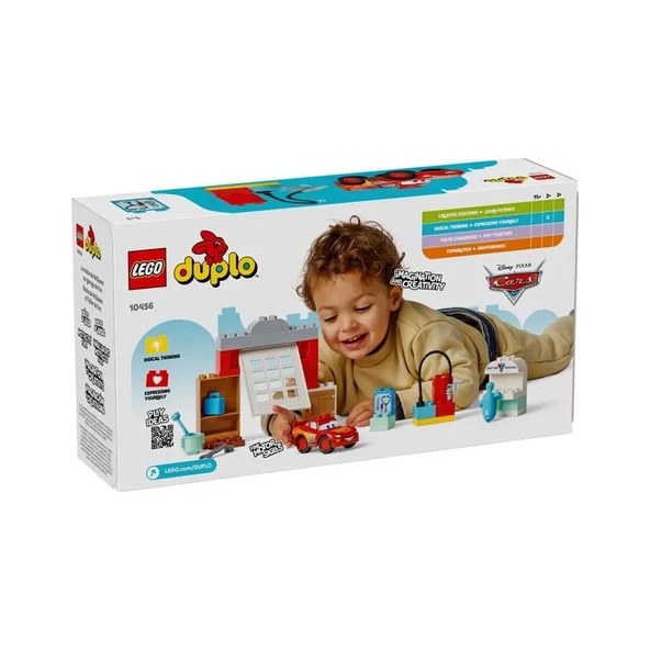 10456 Lego Duplo McQueen'in Doc'un Garajını Ziyareti 35 parça +2 yaş - 1