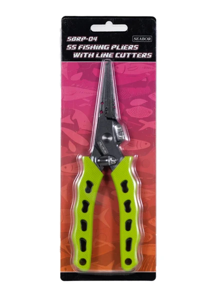 SEABOR SBRP-04 SS FISHING PLIERS WITH LINE CUTTERS - 2