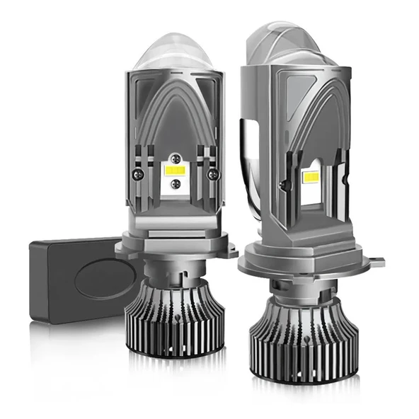Led far ampulü beyaz  H4 50w 12v 22000Lm csp chip lens canbus / LAAM979 - 1