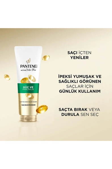 Pantene Güç Ve Parlaklık Saç Kremi 275 ml - Resim 6