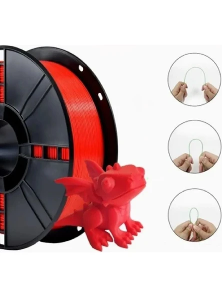 Iboss Pla+ Filament 1.75MM/3.00MM / 1 kg / KIRMIZI ürün görseli 1