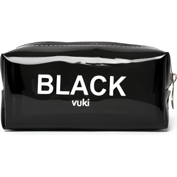 VUKI SEFFAF KALEM CANTASI SIYAH VK-0096-04 ürün görseli