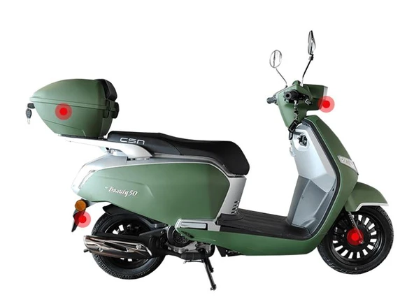 Beauty 50 Yeşil-Gri MM-BTY50-YSL*GRI