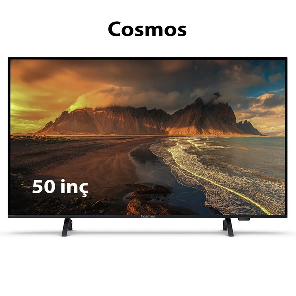 Cosmos 50 İnç 4k Ultra Hd Smart Led Tv | Dahili Wi-fi | Netflix & Youtube Uyumlu ürün görseli