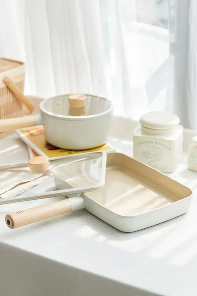 Fika Dikdörtgen Tava 29Cm Cam Kapaklı, Bej - 2