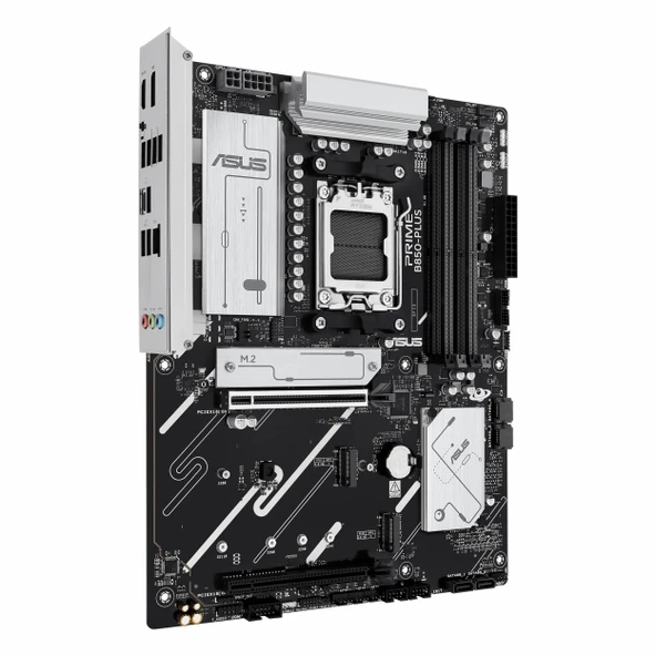 Asus Prime B850-Plus-CSM DDR5 (8000MHz)OC M.2 HDMI/DP/USB-C PCIe 5.0 AM5 ATX Anakart - Resim 3