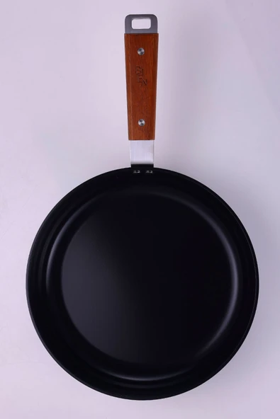 Bıen Alüminyum Döküm Tava, Siyah 24Cm - 6