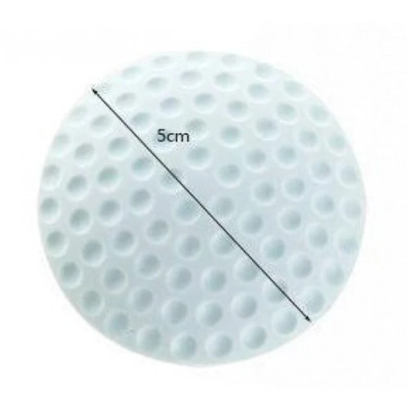 Şeffaf Silikon Mobilya ve Kapı Durdurucu Darbe Pedi 6'lı Set - Resim 4