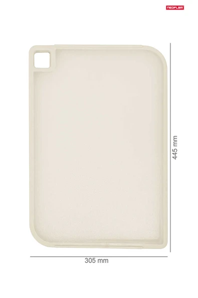 Fika Kesme Tahtası Büyük 305*445*9 Mm Bej - 3