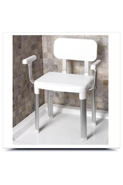 Primanova Yaşlı Bedensel Engelli Sırt ve Kol Destekli Banyo Sandalyesi
