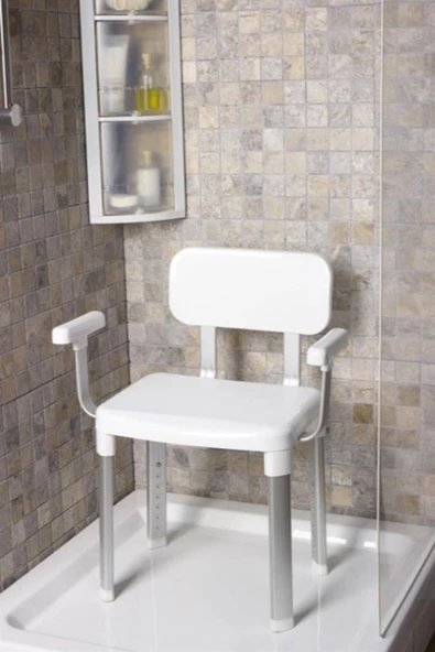 Primanova Cappadocia Sırt Ve Kol Destekli Banyo Taburesi M-kv19-01