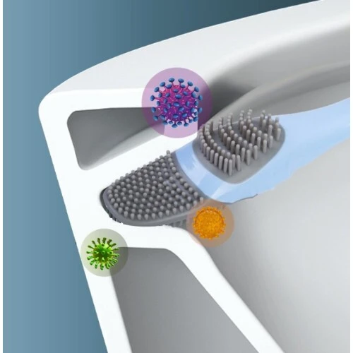 Klozet Detay Temizlik Fırçası Seti - Resim 2