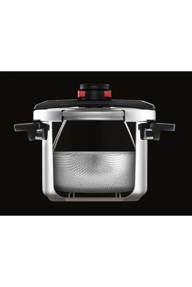 Concept Pro 6lt Çelik Düdüklü Tencere 22cm - Resim 4