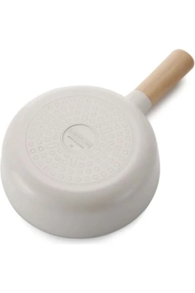 Fika 13 Parça Cam Kapaklı Seramik Kaplama Döküm Tencere Tava Seti - 3