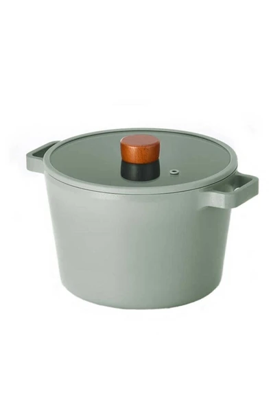 Fika 9 Parça Alüminyum Döküm Tencere Tava Seti Gri - 3