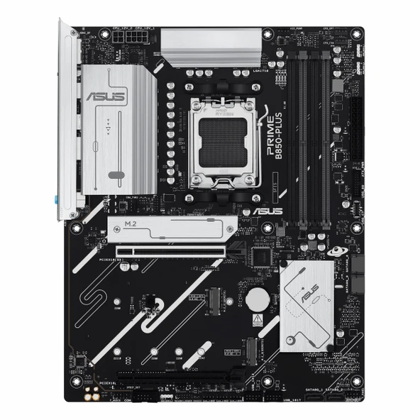 Asus Prime B850-Plus-CSM DDR5 (8000MHz)OC M.2 HDMI/DP/USB-C PCIe 5.0 AM5 ATX Anakart - Resim 2