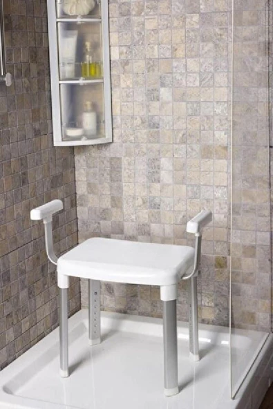 Primanova Yaşlı Bedensel Engelli Kol Destekli Banyo Sandalyesi